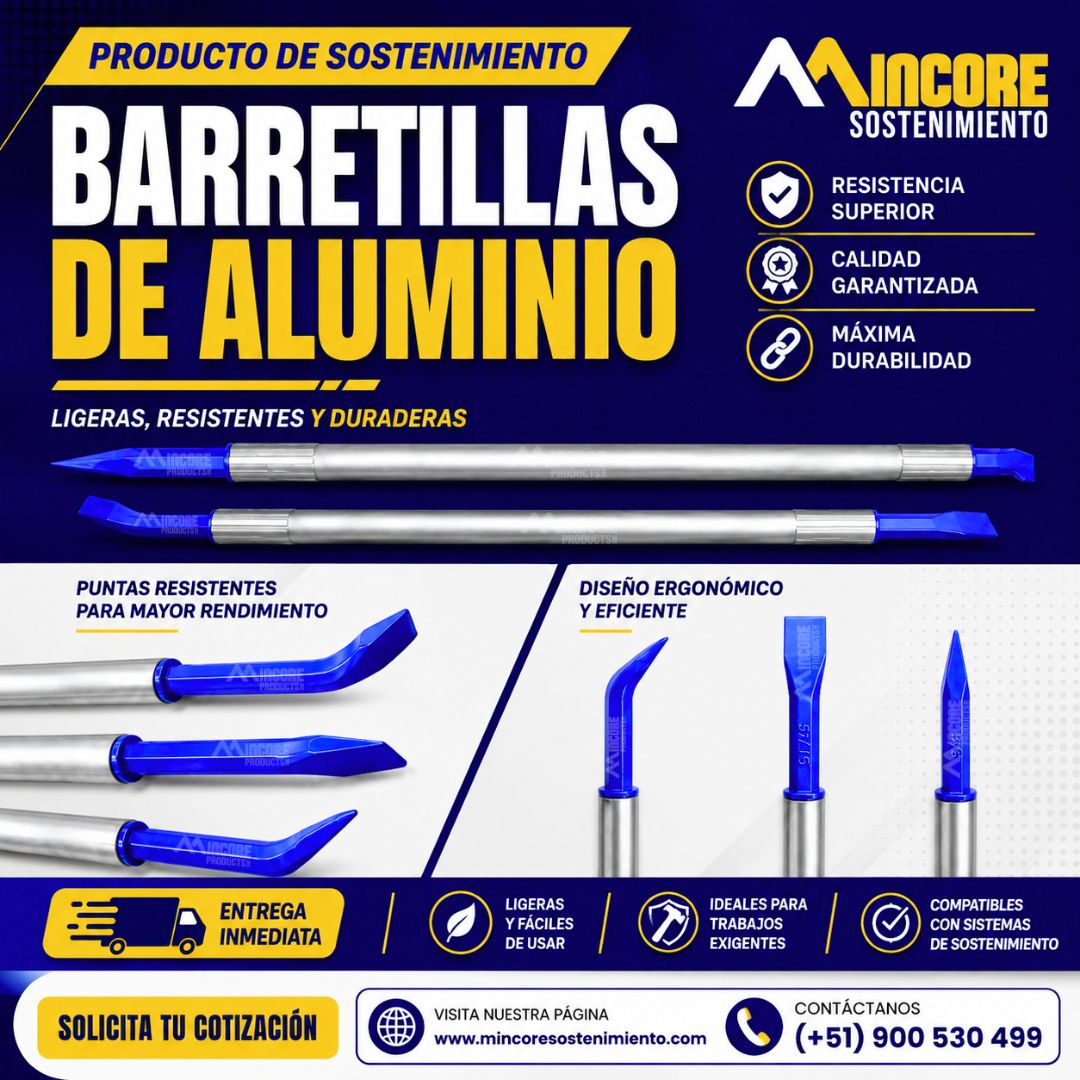 Barretillas de Aluminio